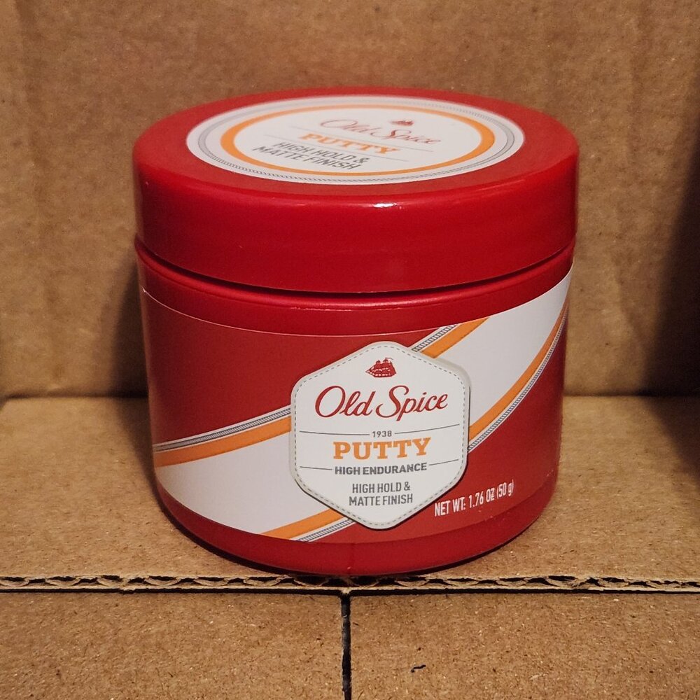3 Old Spice High Endurance Hair Putty High Hold Matte & Finish 1.76 oz - Picture 2 of 9